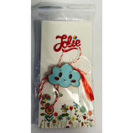 Martisor Brosa Copii - Martisor pentru copii, Brosa, Material Metal, Ambalaj Carton cu Design, Deimensiune Brosa Aproximativ 2 x 2 cm, Multicolor, Model 52