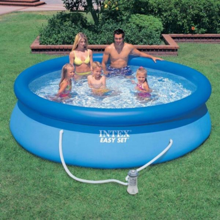Noutati - Piscina gonflabila pentru toata familia Easy Set Intex 5621L - 366x76cm