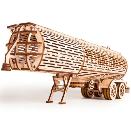 Seturi de jucarii - Puzzle 3D din lemn remorca cisterna pentru tirul Big Rig