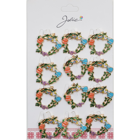 Martisoare - Set 12 Brose Martisor Coroana Flori