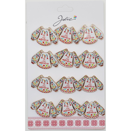 Martisoare - Set 12 Brose Martisor Primavara Ie cu Mandrie