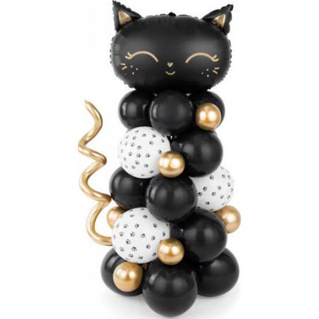 Baloane - Set 34 baloane pisicuta neagra 83x140cm