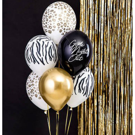 Cadouri pentru colega - Set 6 baloane din latex Girls night out