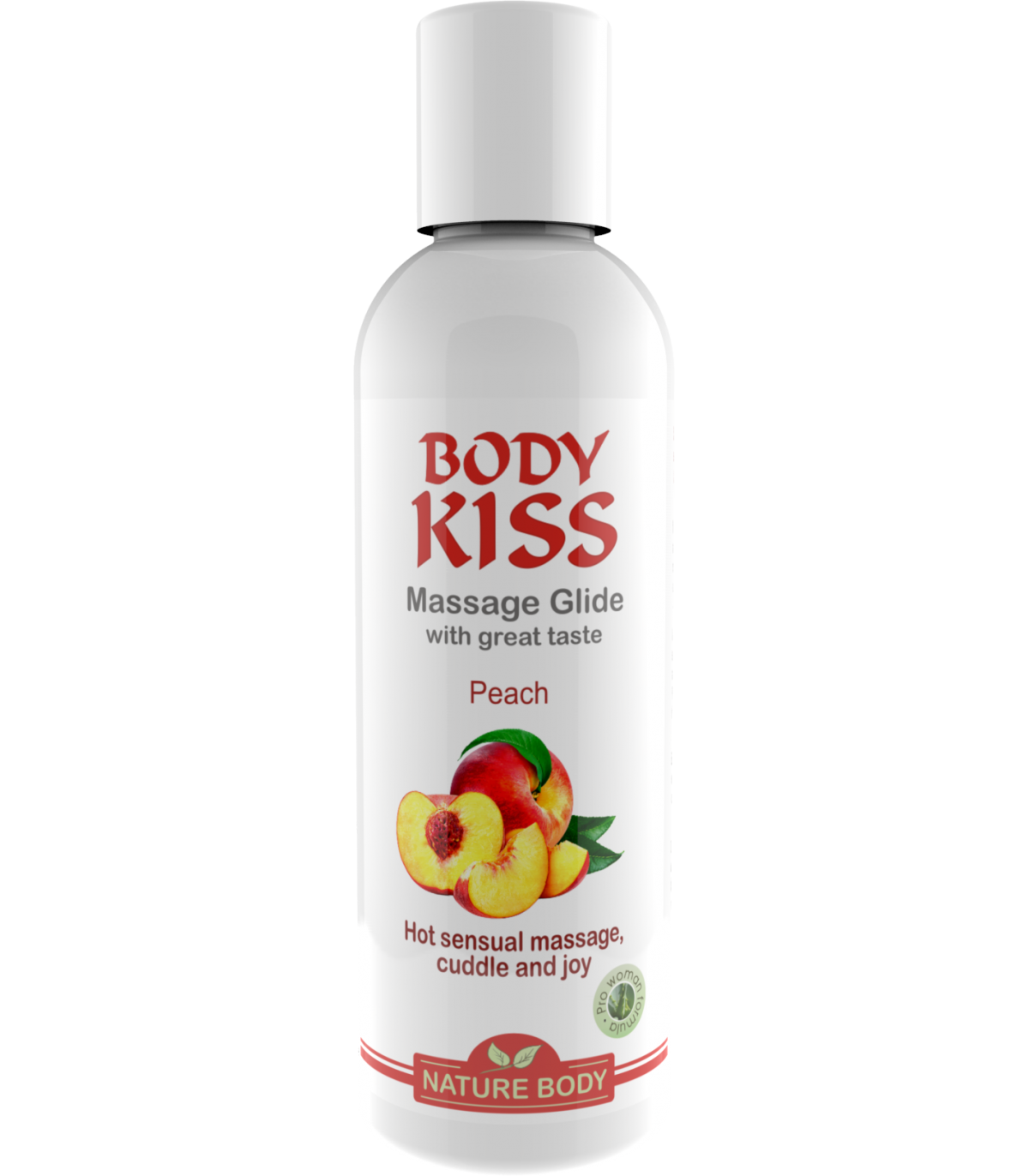 Produse <Sex toy<Body care<Lenjerie intima - BODY KISS PEACH 100 ML