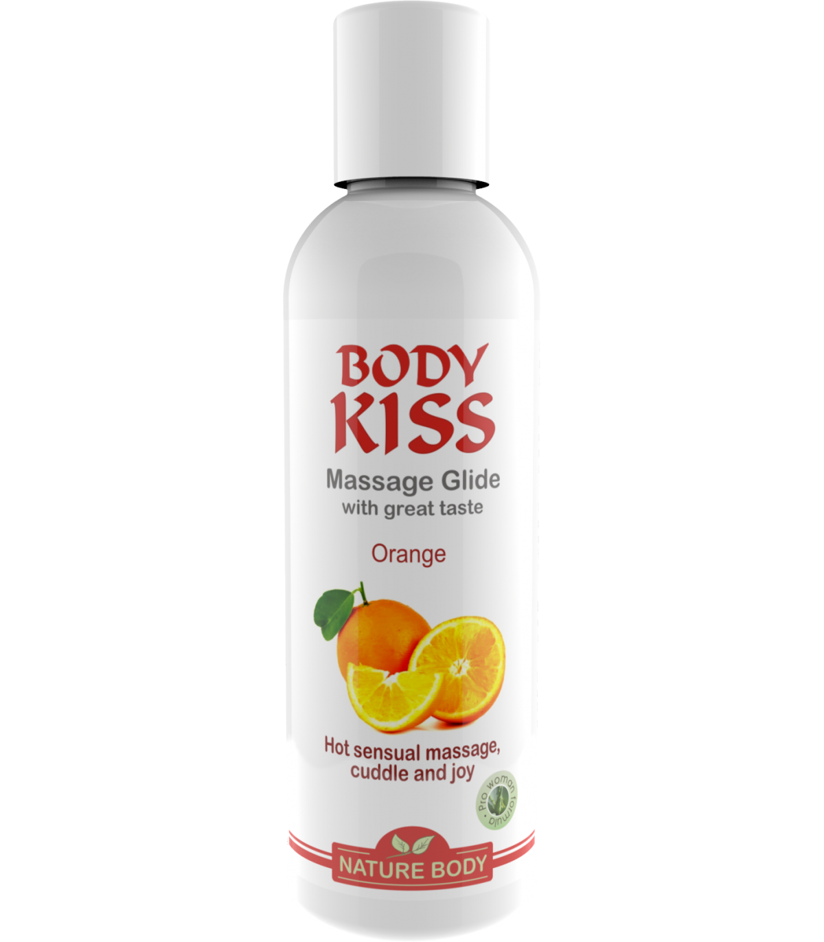 Produse <Sex toy<Body care<Lenjerie intima - BODY KISS ORANGE 100 ML