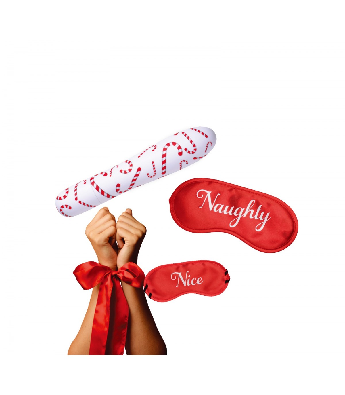 Produse <Sex toy<Body care<Lenjerie intima - KIT NAUGHTY HOLYDAY SET