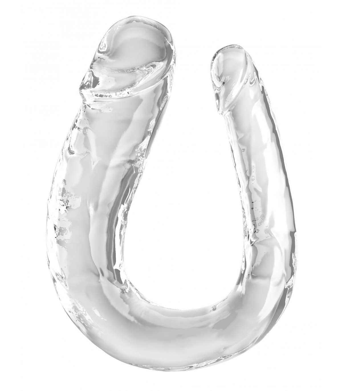 Produse <Sex toy<Body care<Lenjerie intima - LARGE DOUBLE TROUBLE CLEAR