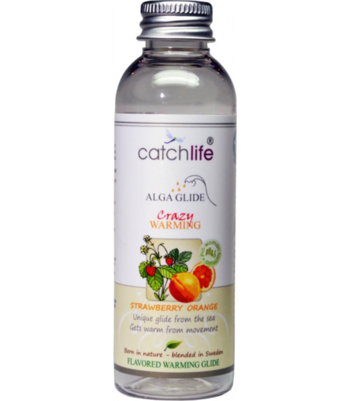 Produse <Sex toy<Body care<Lenjerie intima - LUBRICATE CRAZY SEAWEED STRAWBERRY-ORANGE 75ML