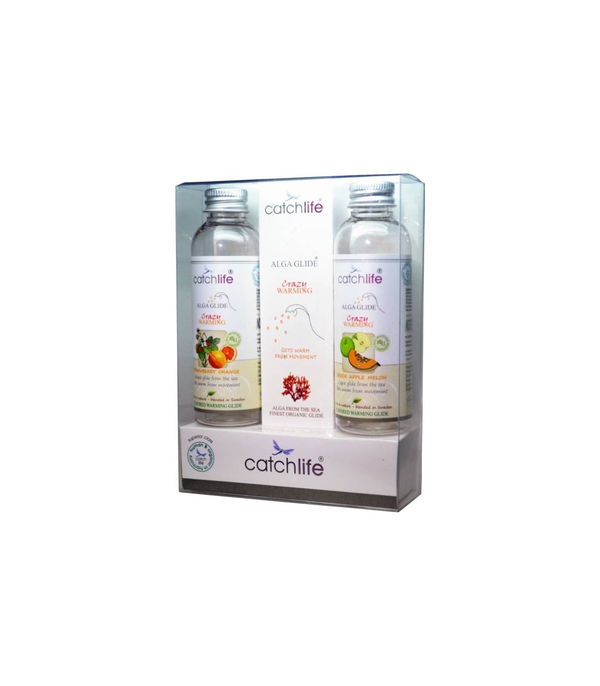 Produse <Sex toy<Body care<Lenjerie intima - LUBRICATE CRAZY SEAWEED PACK 2x75ML