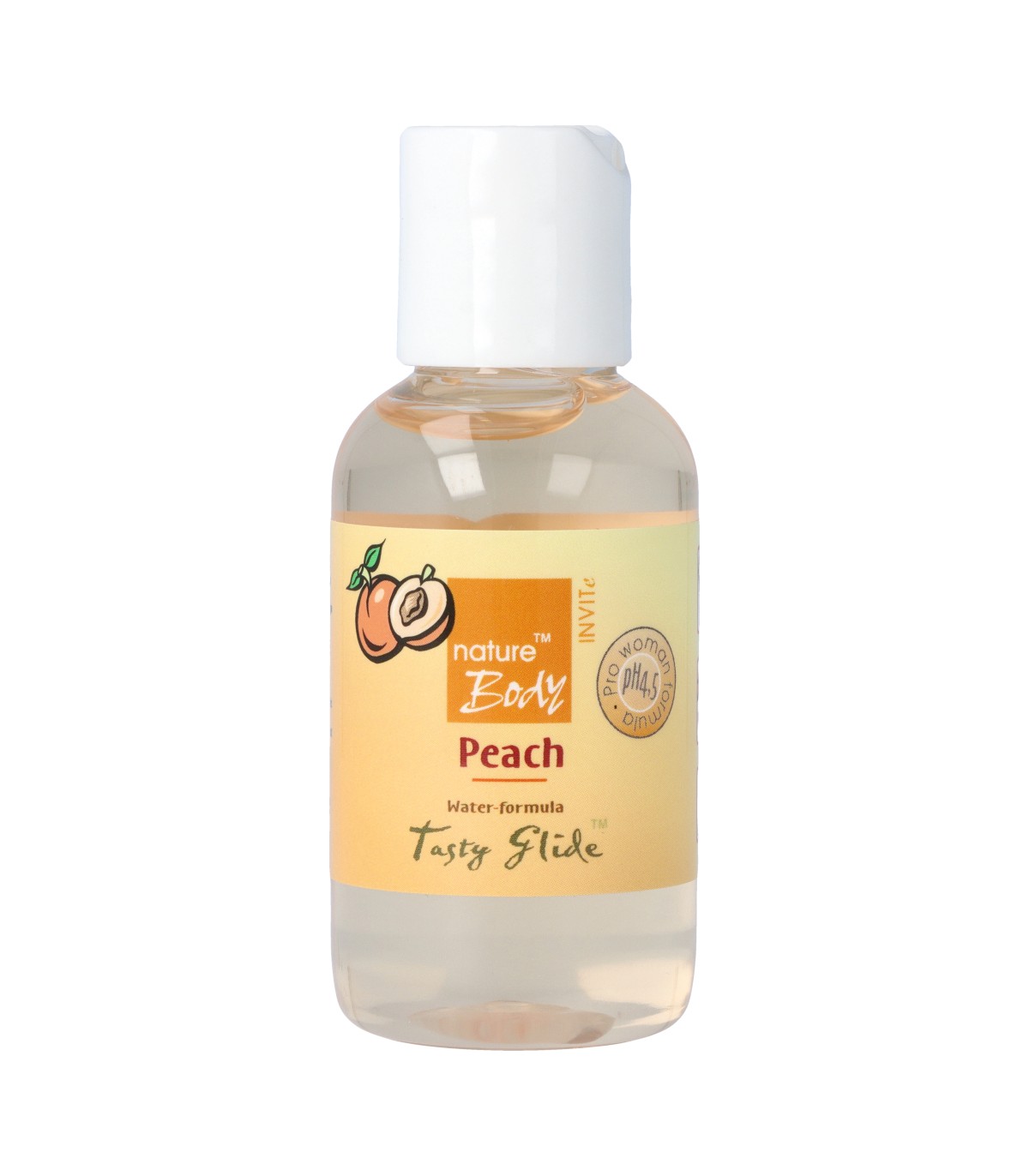 Produse <Sex toy<Body care<Lenjerie intima - TASTY PEACH LUBRICANT 50ML