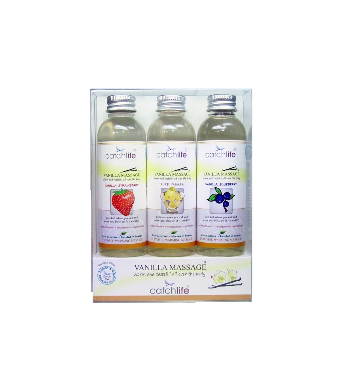 Produse <Sex toy<Body care<Lenjerie intima - VANILLA FUN GEL PACK 3x75ML