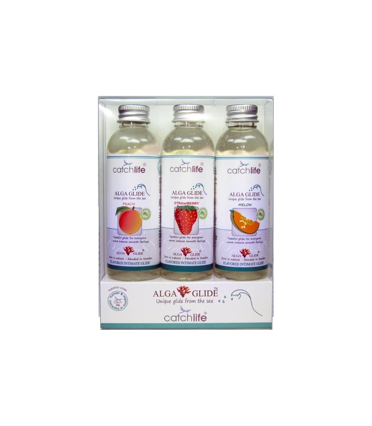 Produse <Sex toy<Body care<Lenjerie intima - SEAWEED LUBRICANTS PACK 3x75ML