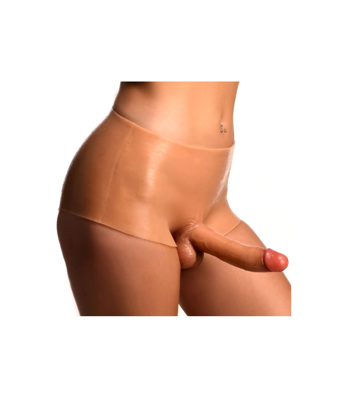 Produse <Sex toy<Body care<Lenjerie intima - WOMEN'S SILICONE PANTY DILDO S