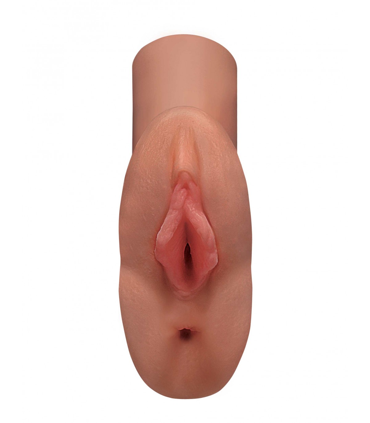 Produse <Sex toy<Body care<Lenjerie intima - PERFECT PUSSY DOUBLE STROKER TAN