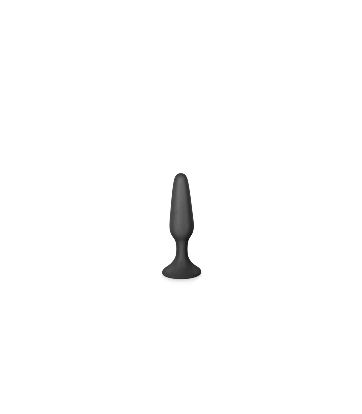 Produse <Sex toy<Body care<Lenjerie intima - SMALL BLACK GLAMY SILICONE PLUG