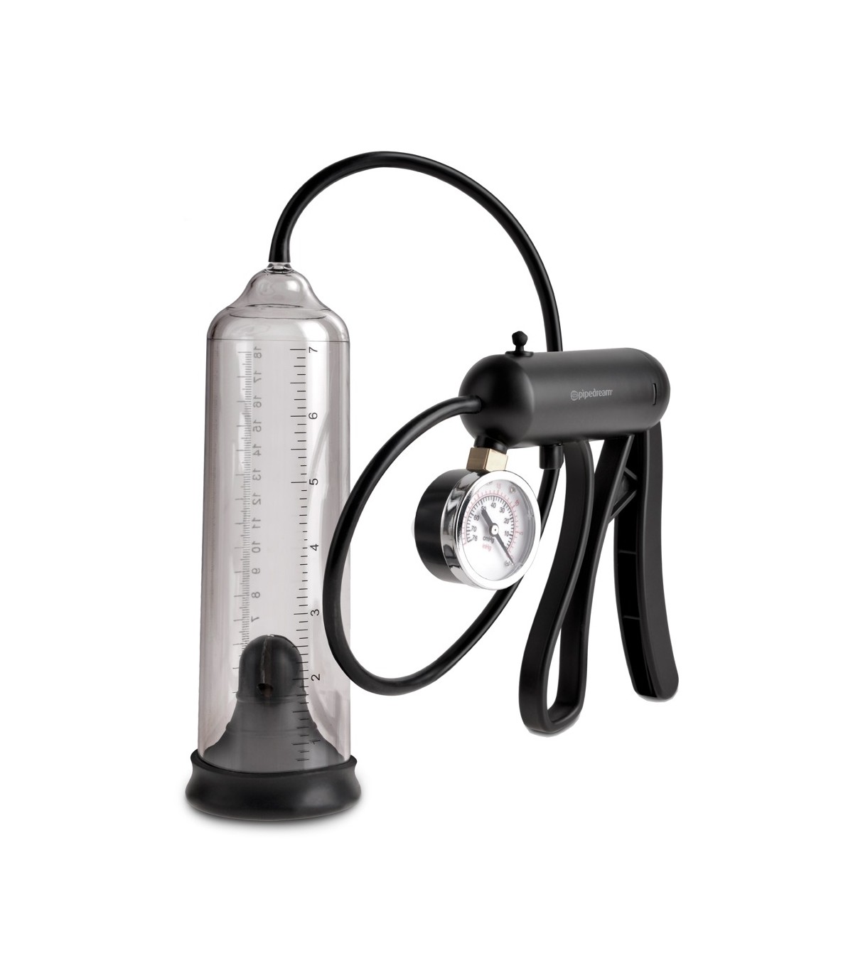 Produse <Sex toy<Body care<Lenjerie intima - PRO-GAUGE POWER PIPEDREAM - PUMP CLEAR/BLACK