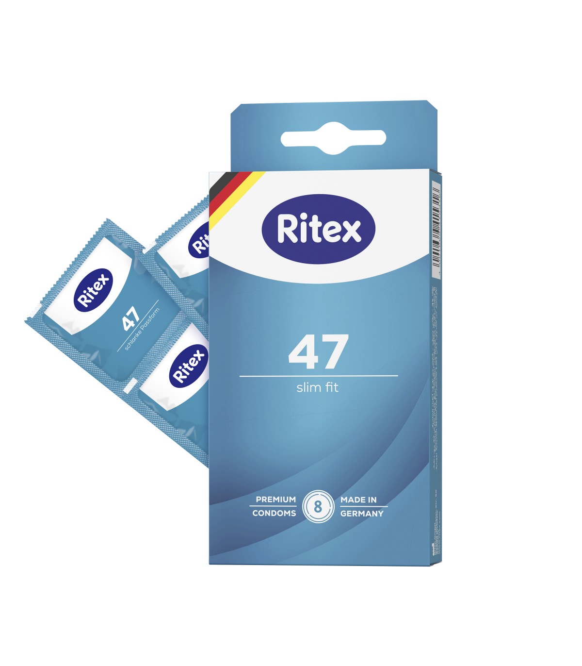 Produse <Sex toy<Body care<Lenjerie intima - RITEX CONDOMS 47 MM 8 UNITS
