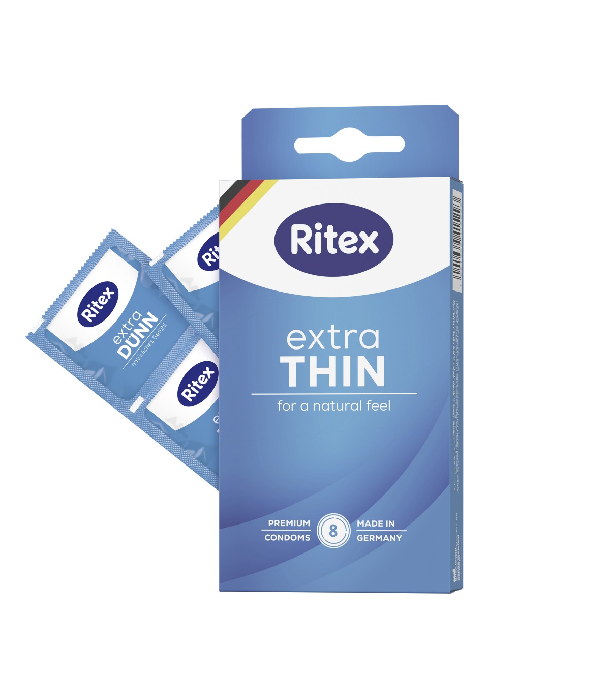 Produse <Sex toy<Body care<Lenjerie intima - RITEX EXTRA THIN CONDOMS 8 UNITS