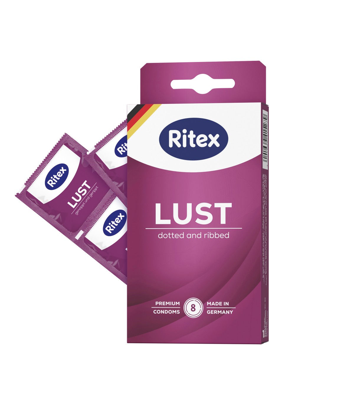 Produse <Sex toy<Body care<Lenjerie intima - RITEX LUST CONDOMS 8 UNITS