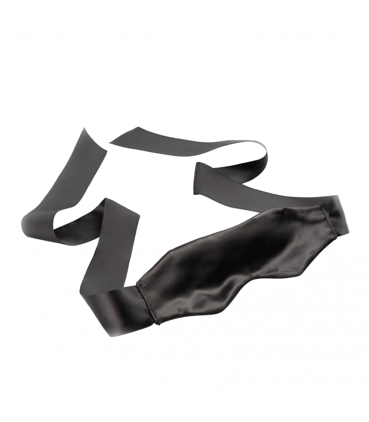 Produse <Sex toy<Body care<Lenjerie intima - SATIN BLINDFOLD BLACK