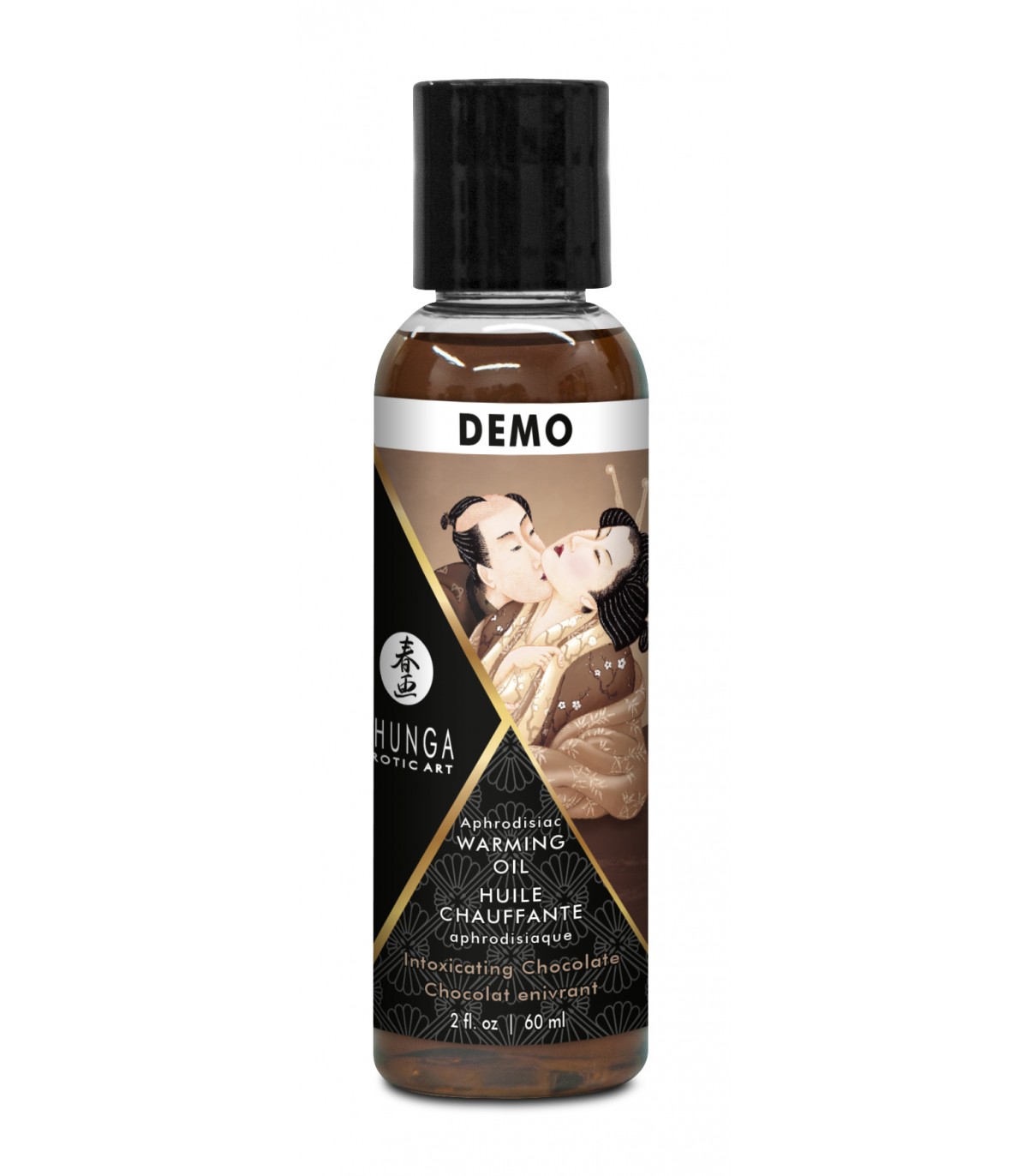 Produse <Sex toy<Body care<Lenjerie intima - CHOCOLATE HEAT MASSAGE OIL TESTER 60ML