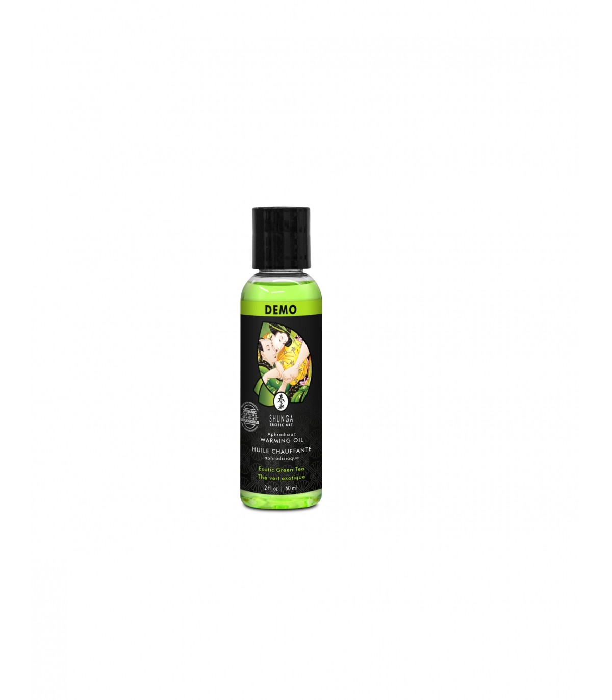 Produse <Sex toy<Body care<Lenjerie intima - TESTER GREEN TEA HEAT MASSAGE OIL 60ML