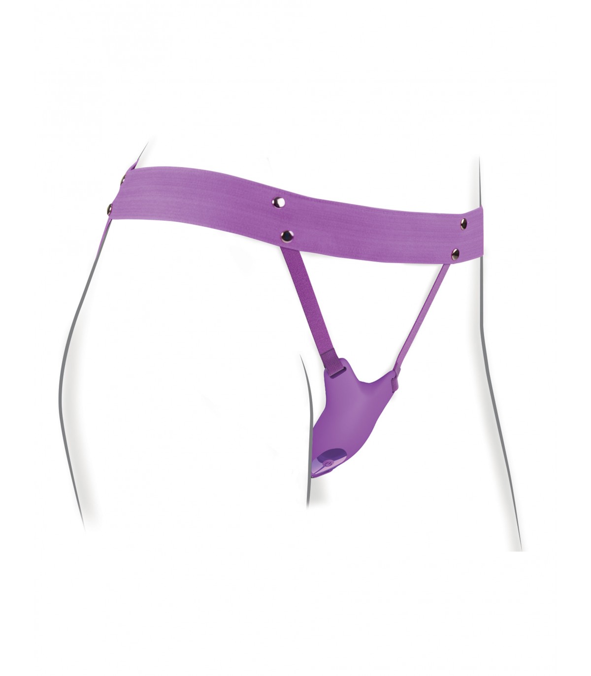 Produse <Sex toy<Body care<Lenjerie intima - ULTIMATE BUTTERFLY STRAP-ON PURPLE