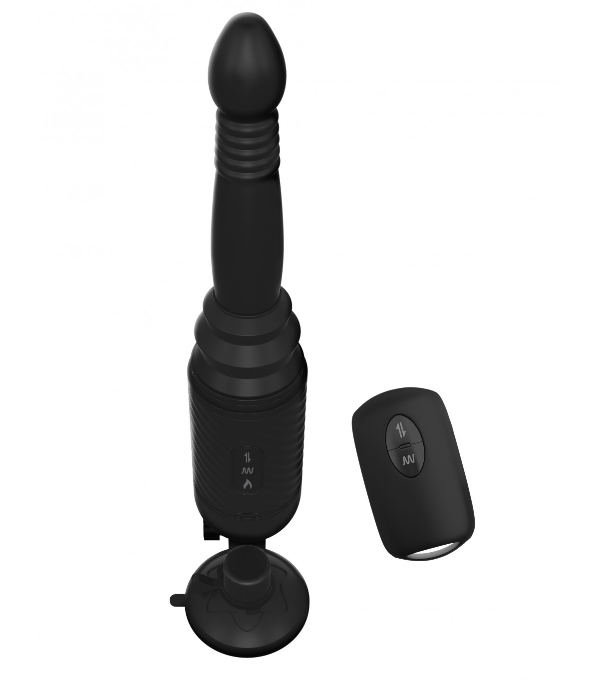 Produse <Sex toy<Body care<Lenjerie intima - VIBRATING ASS THRUSTER BLACK