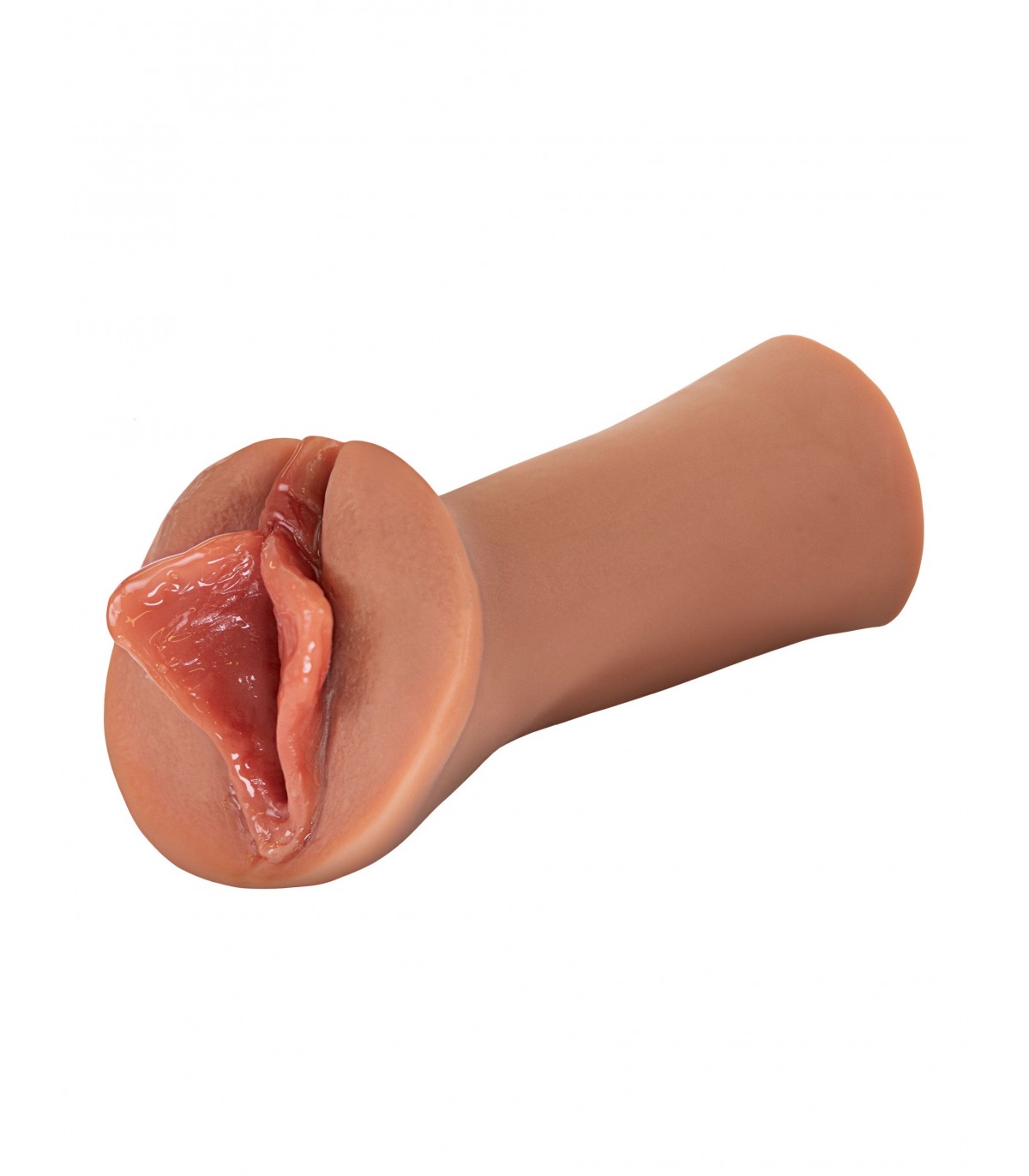 Produse <Sex toy<Body care<Lenjerie intima - WET PUSSIES - LUSCIOUS LIPS TAN