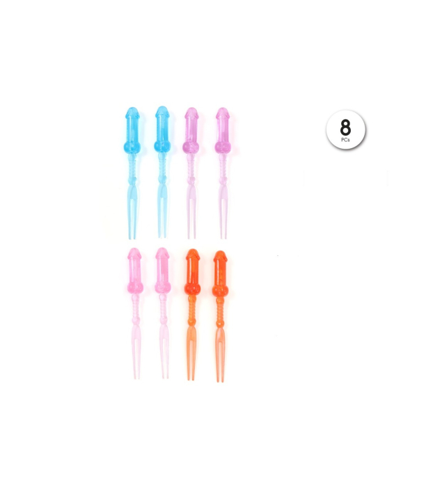 8 COLORED PENIS SPIKES [1]