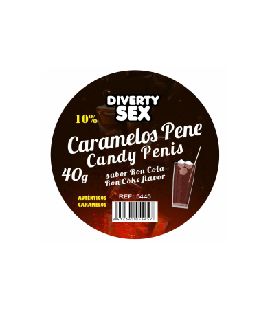 Produse <Body care - 12 jars of 20 penis candies with rum and cola flavor
