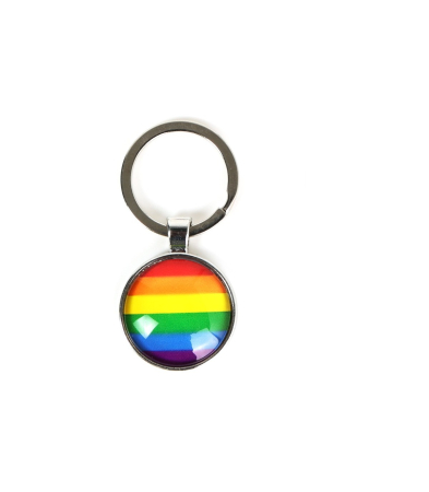 Produse <Body care - 12 METAL KEYCHAINS WITH RAINBOW FLAG