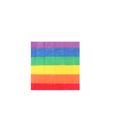 Produse <Body care - 12 Rainbow Flag Cotton Handkerchiefs