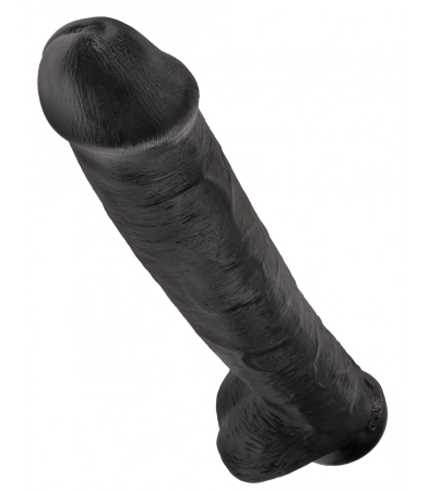 Produse<Sex toy - 15 COCK WITH BALLS BLACK"