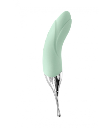 Produse<Sex toy - 2 IN 1 WAND-VIBRATOR ACCURACY USB GREEN