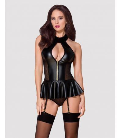 Produse <Sex toy<Body care<Lenjerie intima - 859-COR-1 CORSET & PANTIES S/M