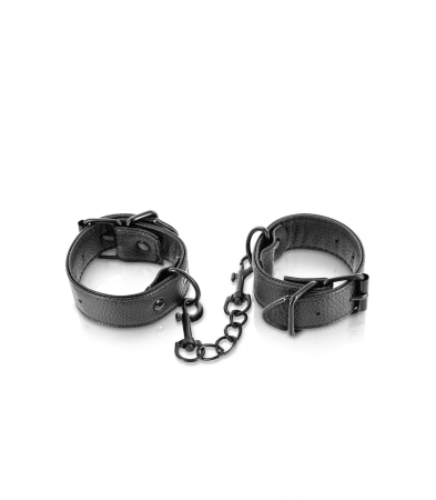 Produse<Sex toy - ADJUSTABLE BLACK HANDCUFFS WITH BUCKLE