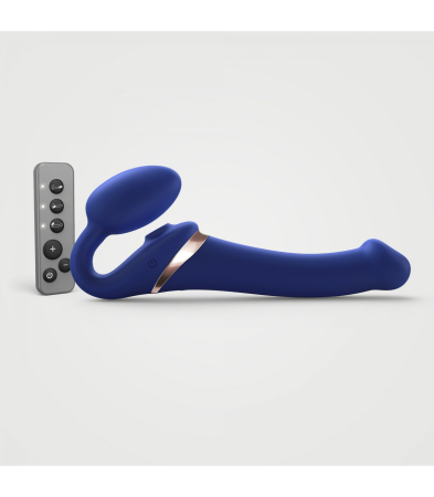 Produse<Sex toy - ADJUSTABLE HARNESS MULTI ORGASM BLUE