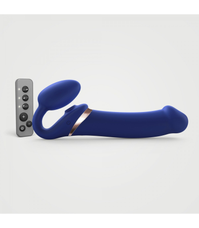 Produse<Sex toy - ADJUSTABLE HARNESS MULTI ORGASM XL BLUE
