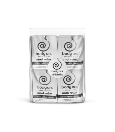 Produse <Sex toy<Body care<Lenjerie intima - ANAL RELAX WATER LUBRICANT 100 MONODOSES 4 ML