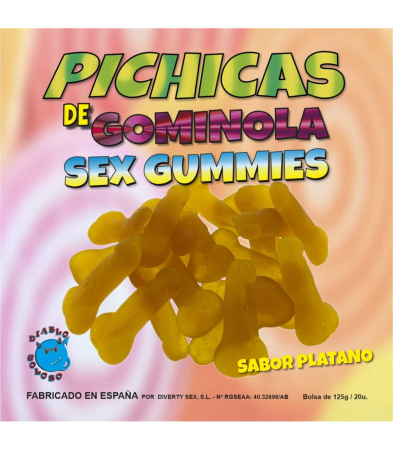 Produse<Lenjerie intima - BANANA FLAVOR GLOSS Gummy BOX