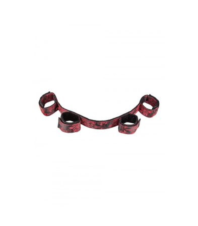 Produse<Sex toy - BAR WITH ADJUSTABLE VELCRO HANDCUFFS