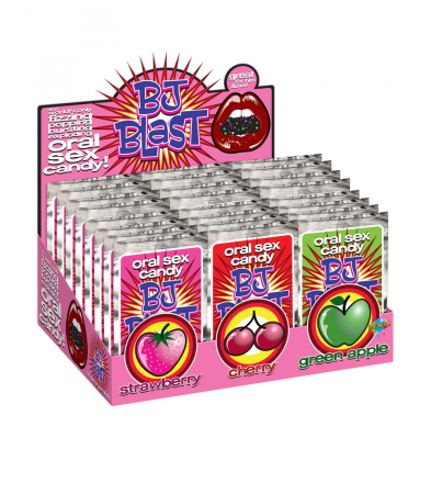 Produse<Lenjerie intima - BJ BLAST DISPLAY - STRAWBERRY - CHERRY - APPLE 36 PCS