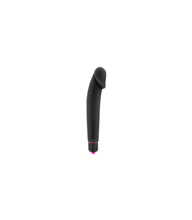 Produse <Sex toy<Body care<Lenjerie intima - BLACK SILICONE DINKY VIBRATOR