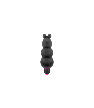 Produse <Sex toy<Body care<Lenjerie intima - BLACK TEDDY SILICONE VIBRATOR