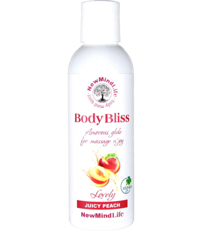 Produse<Lenjerie intima - BODY BLISS PEACH MASSAGE LUBRICANT 100 ML