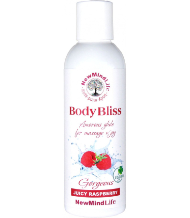 Produse<Lenjerie intima - BODY BLISS RASPBERRY MASSAGE LUBRICANT 100 ML