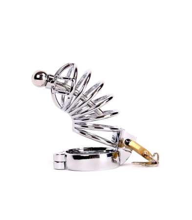 Produse<Sex toy - CHASTITY PENIS CAGE WITH URETHRAL DILATOR