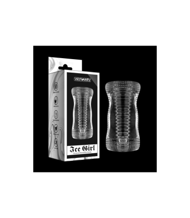 Produse<Lenjerie intima - CLEAR STRIATED ICE GIRL MASTURBATOR