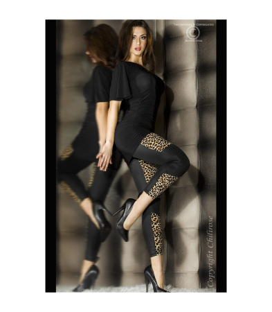 Produse<Sex toy - CR3390 LEOPARD LEGGINS S/M
